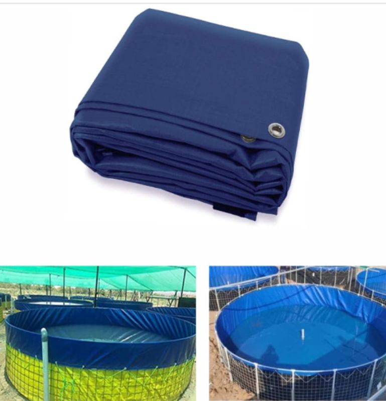 550 GSM 2 Diameter Tarpaulin Biofloc Aquaculture Tank