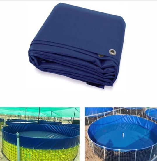 550 GSM 3 Diameter Tarpaulin Biofloc Aquaculture Tank