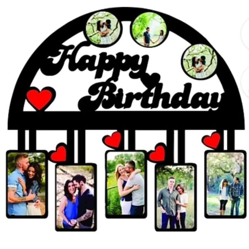 Polished Birthday Photo Frame