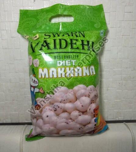 White 250gm Swarn Vaidehi Diet Makhana, for Human Consumption, Packaging Type : Plastic Packet