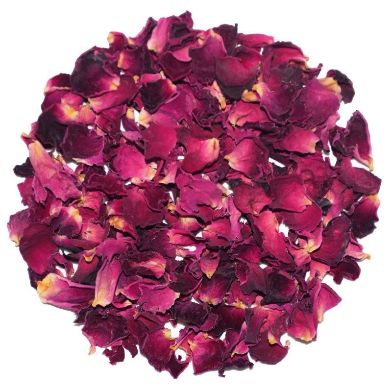 Organic Dry Rose Petals, for Cosmetics, Medicine, Color : Pink