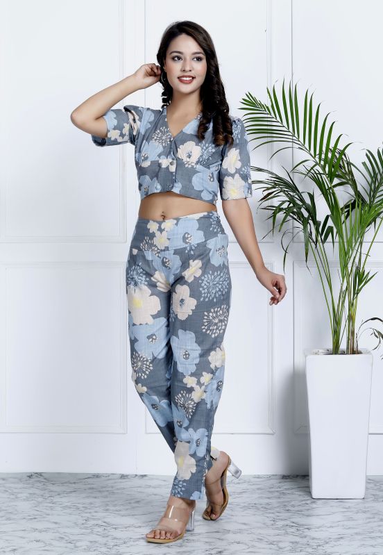 Ladies Floral Co-Ord Set