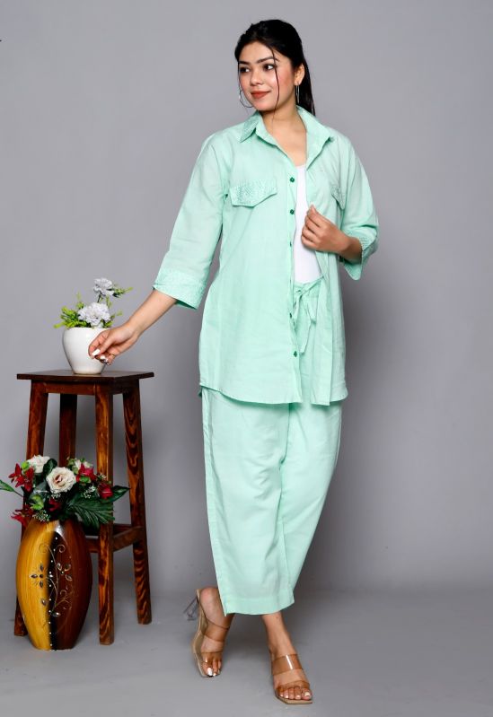 Ladies Green Co-Ord Set