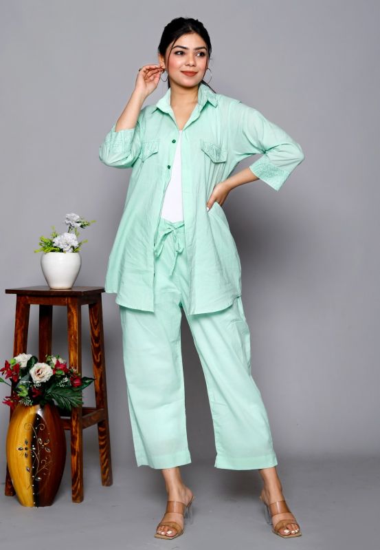 Ladies Green Co-Ord Set