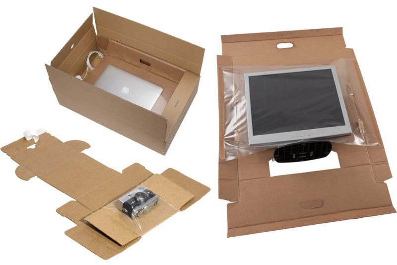 Cardboard Electronics Packaging Box, Style : Fordable