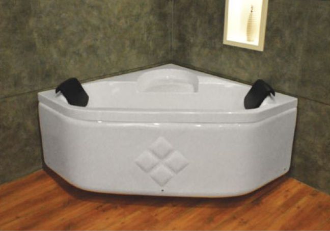 White Plain Polished Acrylic Aurous Viva Whirlpool Spa, for Bath Use, Dimension : 4 Feet