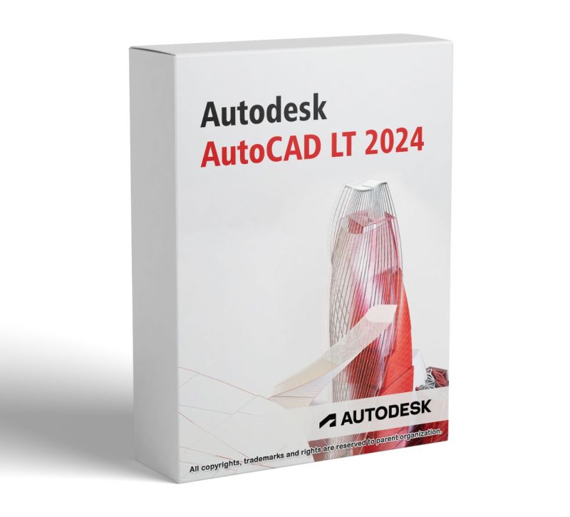 Autocad Lt 2024 Commercial Single-user Software