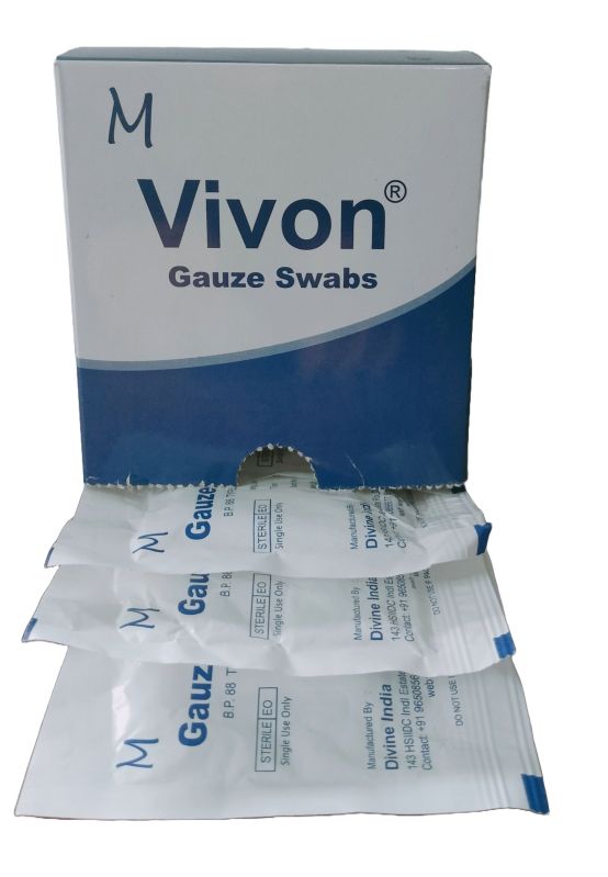 Gauze Swab Box (100 Swabs)