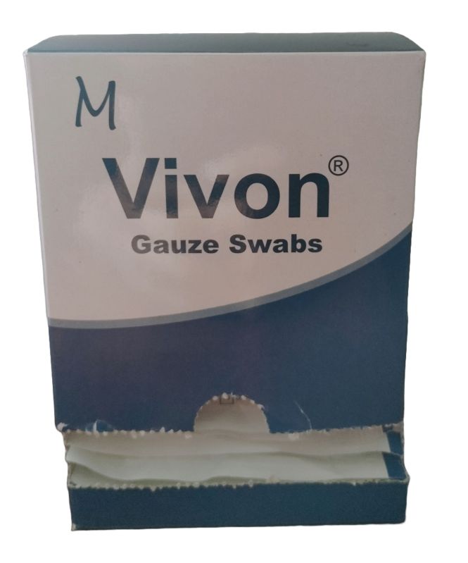 Gauze Swab Box (100 Swabs)