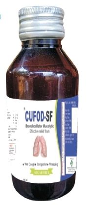 Cufod-SF Syrup, Form : Liquid