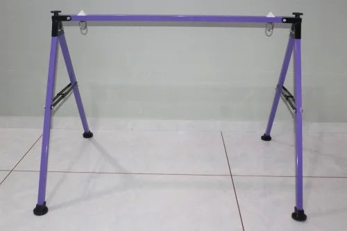 Purple Powder Coated Baby Cradle, Feature : Foldable, Easy To Use, Comfortable