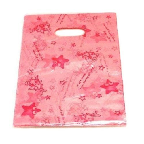 Floral Print Plastic Bag