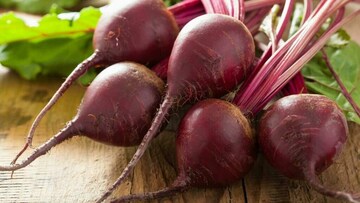 Red Round Organic Fresh Beetroot, for Salad, Cooking, Shelf Life : 5-10days