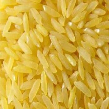Soft Organic PR2 Golden Basmati Rice, Variety : Long Grain