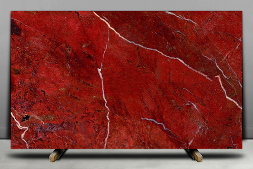 Red Marble Slab