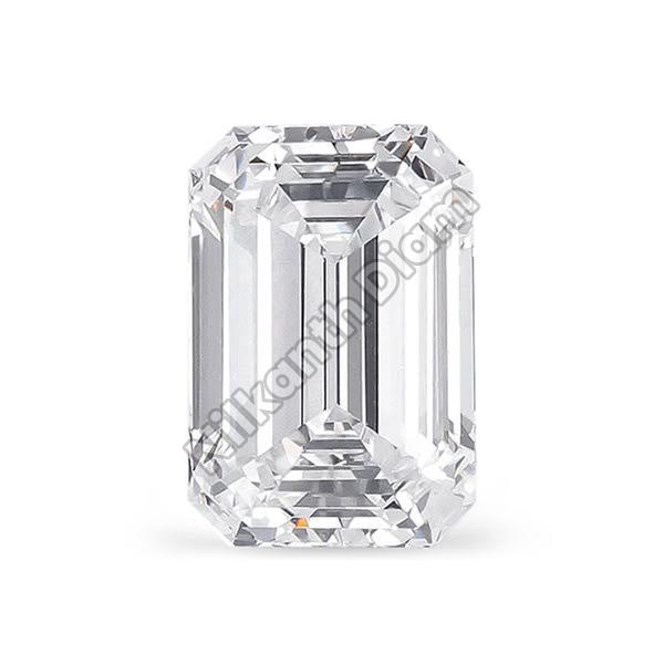 Polished Emerald Cut Diamond, for Jewellery Use, Packaging Type : Velvet Box