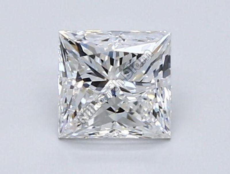 White Princess Cut Diamond, for Jewellery Use, Packaging Type : Velvet Box