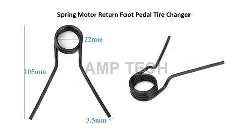 Torsion Spring for Motor Return Foot Pedal Tire