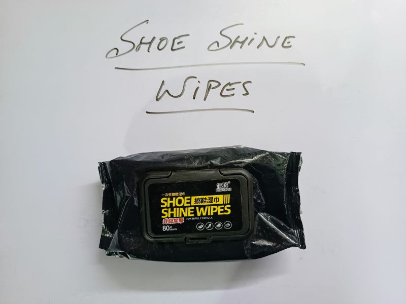 Shoe wipes