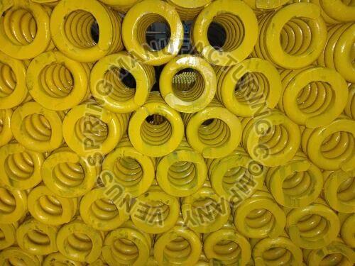 Yellow 3 Inch Vibrating Coil Spring, Packaging Type : Box