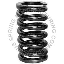 Polished Carbon Steel Industrial Coiled Spring, Feature : Corrosion Proof, Durable, Easy To Fit