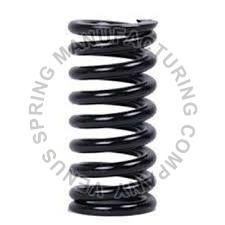 Black Iron Polished Crusher Spring, for Industrial, Style : Spiral