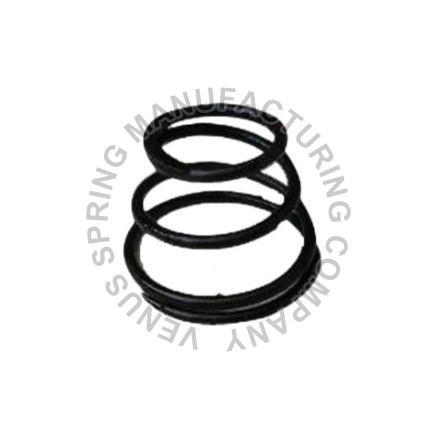 Spiral Stainless Steel Tapered Spring, for Industrial, Color : Black