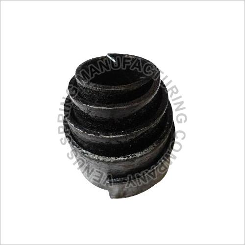 Black Polished Iron Volute Spring, Shape : Spiral