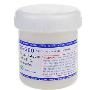 Kingbo RMA-218 BGA Soldering Flux Paste, Packaging Size : 100gms