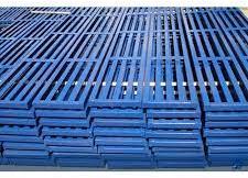 Blue Hot Dipped Galvanized Mild Steel Plank, for Construction, Scaffolding, Shape : Rectangular