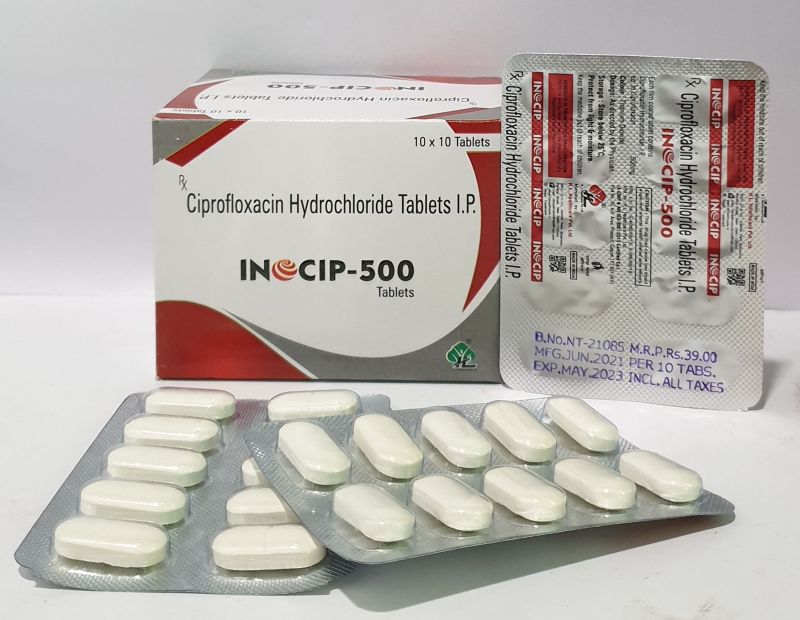 INOCIP-500 Levofloxacin 500mg Tablets, for Pharmaceuticals, Grade Standard : Medicine Grade