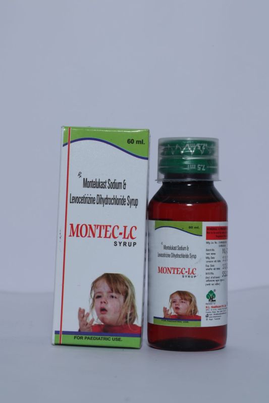 MONTEC-LC Montelukast Sodium 10mg Syrup, for Hospital, Grade : Medicine Grade