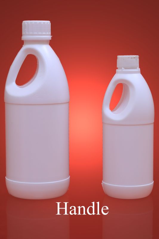 HDPE Pesticide Handle Bottle, Feature : Fine Quality, Freshness Preservation, Light-weight