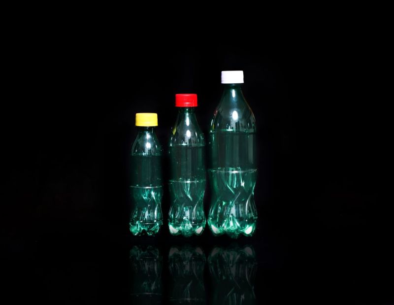 Plain Plastic Transparent Pet Soda Bottle, Shape : Round