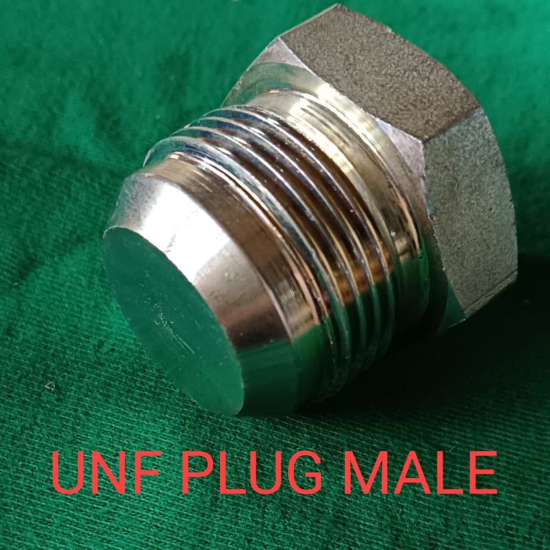 Round Hexagonal Stainless Steel Plug, for Industry Use, Fittings Use, Feature : Corrosion Resistant