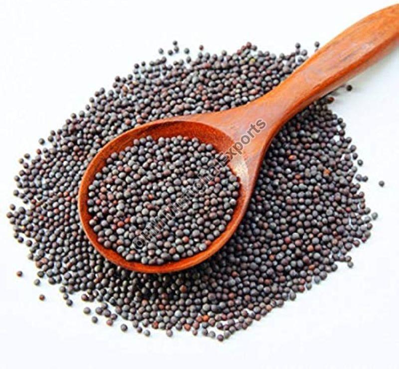 Organic Black Mustard Seeds, for Cooking