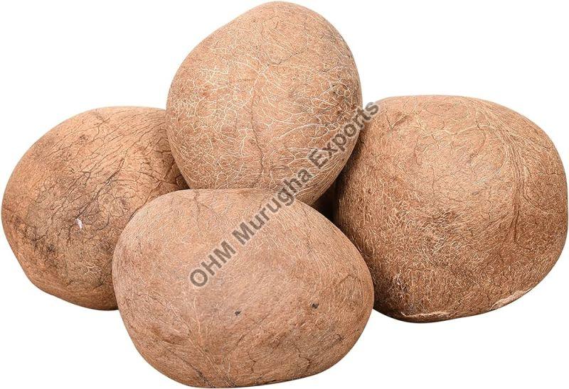 Brown Hard Organic Coconut Ball, for Pooja, Medicines, Taste : Light Sweet