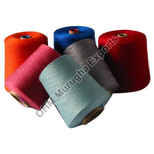 Dyed Cotton Yarn, for Textile Industry, Technique : Twisted