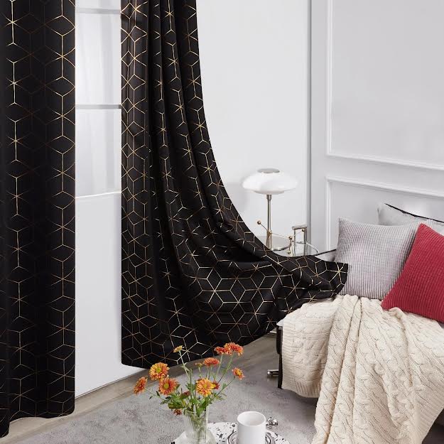 Multicolor Plain Polyester Blackout Curtain Fabric, Style : Linning,  Technics : Machine Made at Rs 100 / Meter in Surat