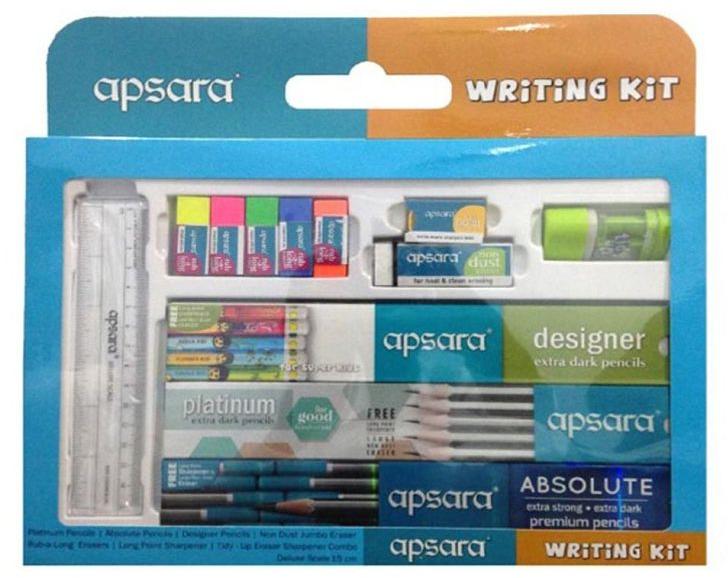 Apsara Writing Kit, For School, Packaging Type : Packet