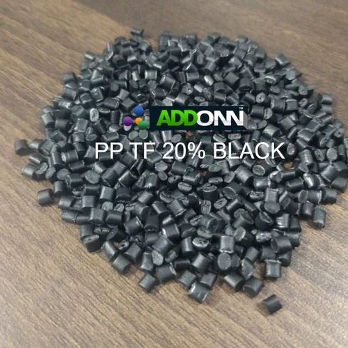 Black Granules 20% PP Talc Filled Compound, for Engineering Plastics, Packaging Type : Poly Bag