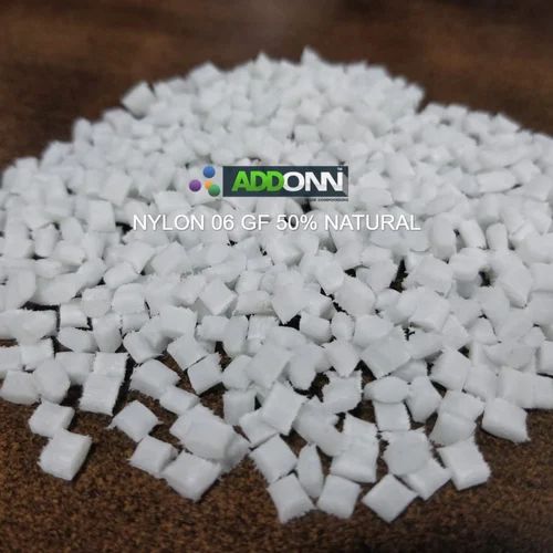White 50% Nylon 06 Glass Filled Granules, for Engineering Plastics, Grade : Virgin