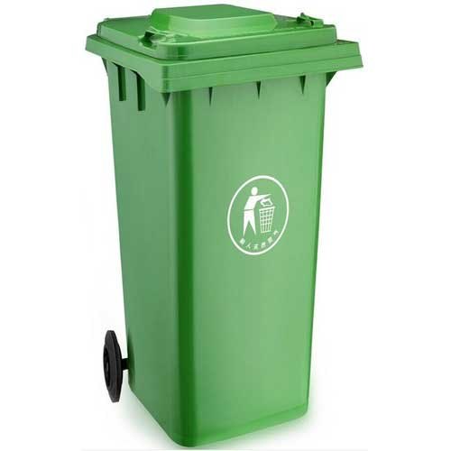 Green Square 120 L PVC Dustbin, for Commercial