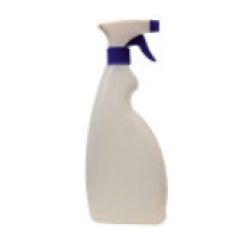 White Plain Plastic Spray Bottle, for Water
