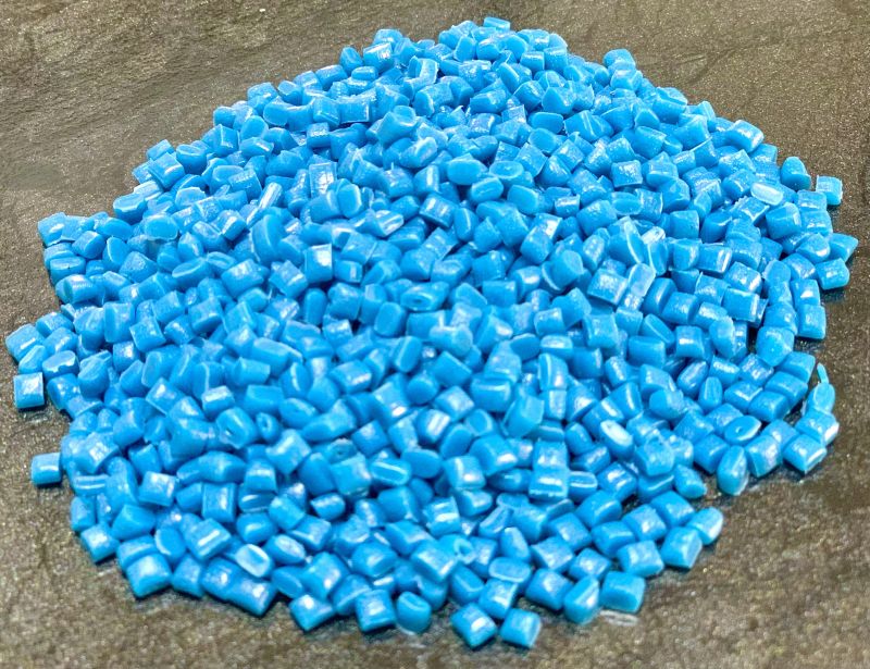 Blue HDPE Granules, for Blow Moulding, Packaging Size : 25 Kgs