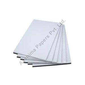 Rectangular White Back Duplex Board, for Package, Pulp Material : Mixed Pulp
