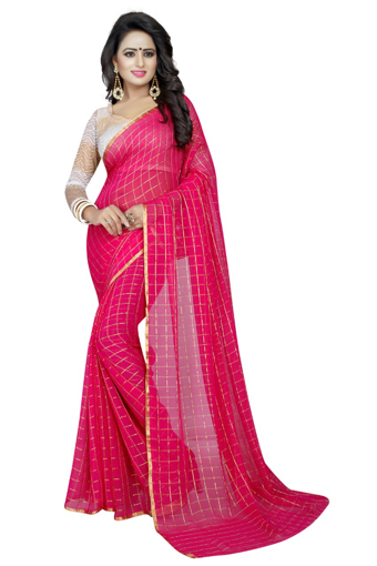 Chiffon Sarees, Technics : Machine Made