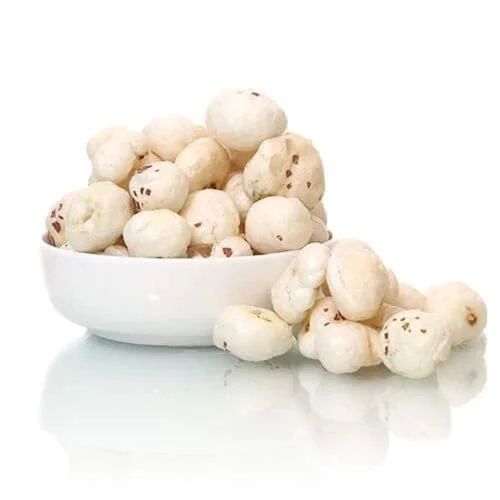 White 5 Suta Pure Makhana/ Foxnuts, for Oil, Herbal Formulation, Cooking, Taste : Light Sweet