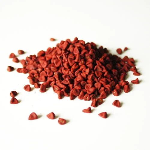 Dark Red Common Annatto Seeds, for Color Extract, Medicinal, Spices, Purity : 99%