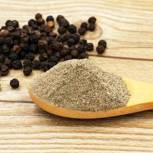 Raw Natural Black Pepper Powder, for Spices, Certification : FSSAI Certified